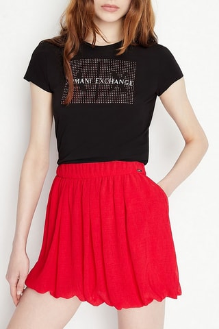 T-shirt - Noir et rose - Exchange