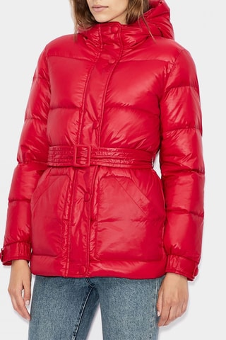 Doudoune à capuche - Rouge - Exchange