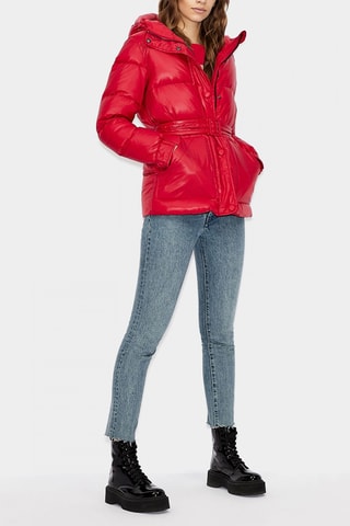 Doudoune à capuche - Rouge - Exchange