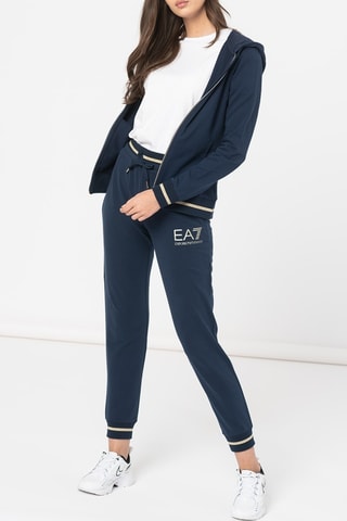 Sweat à capuche et jogging - Bleu marine - EA7