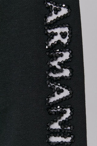 Robe sweat - Noir - Exchange