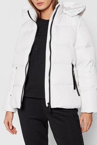 Doudoune à capuche - Blanc - Exchange