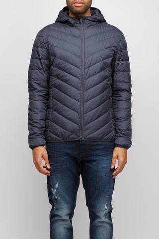 Doudoune à capuche - Anthracite - EA7