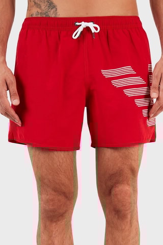 Short de bain - Rouge - Emporio Armani