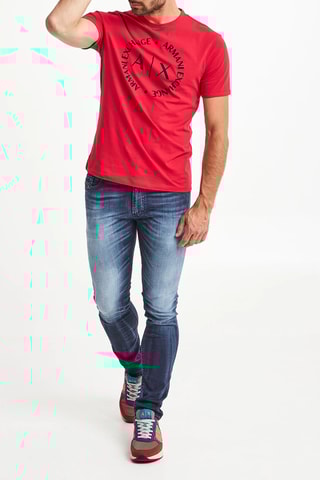 T-shirt - Rouge - Exchange