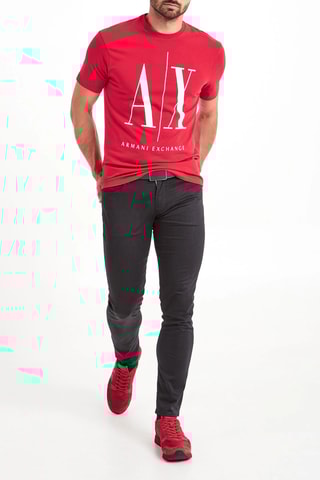 T-shirt - Rouge - Exchange