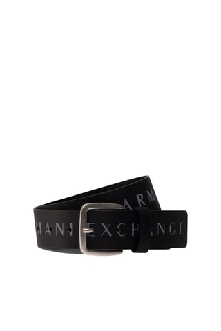 Ceinture en cuir - Noir - Exchange