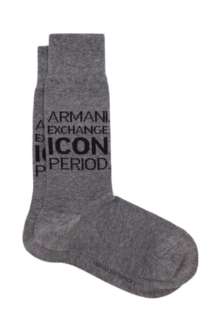 Chaussettes - Gris chiné - Exchange