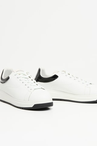 Baskets en cuir - Blanc - EA7