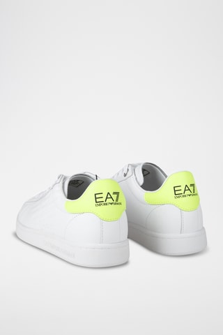 Baskets en cuir - Blanc - EA7