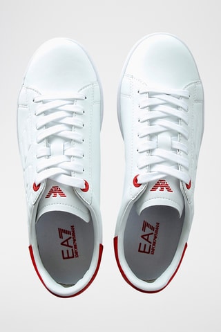 Baskets en cuir - Blanc - EA7