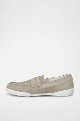 Mocassins en cuir - Beige - Exchange