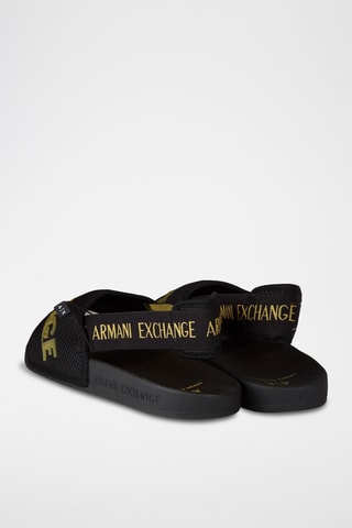 Sandales - Noir et jaune - Exchange