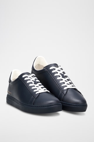 Baskets en cuir - Bleu marine - Exchange