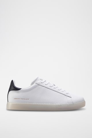 Baskets en cuir - Blanc - Exchange