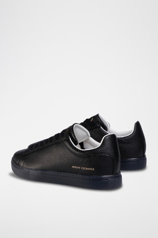 Baskets en cuir - Noir - Exchange