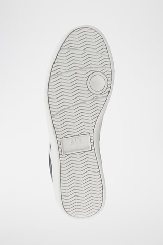 Baskets en cuir - Bleu marine - Exchange