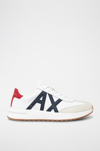 Baskets en cuir - Blanc - Exchange