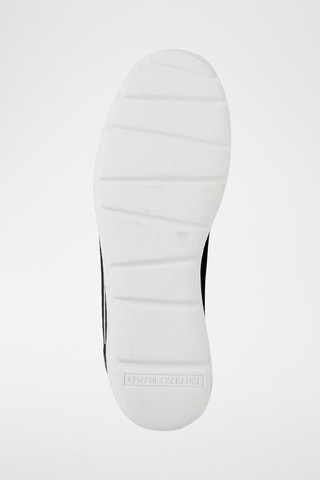 Baskets en cuir - Noir - Exchange