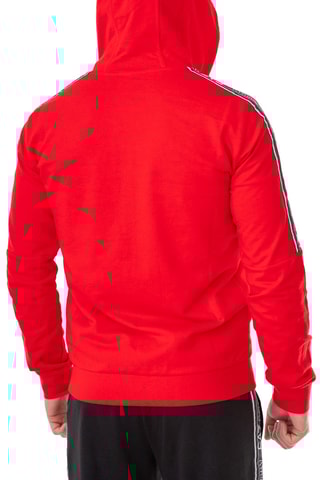 Sweat à capuche - Rouge - EA7