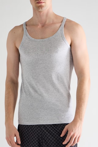 Débardeur - Gris chiné - Emporio Armani