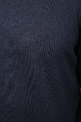 Pull en lin - Bleu marine - Exchange