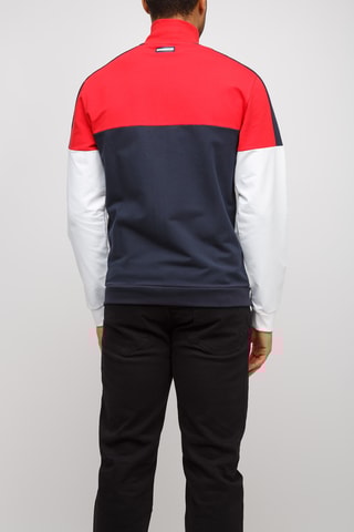 Sweat - Bleu marine et rouge - Exchange