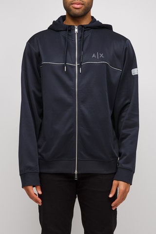 Sweat à capuche - Bleu marine - Exchange