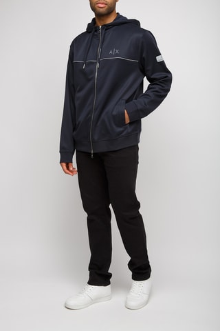 Sweat à capuche - Bleu marine - Exchange