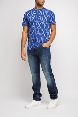 T-shirt - Bleu roi - Exchange