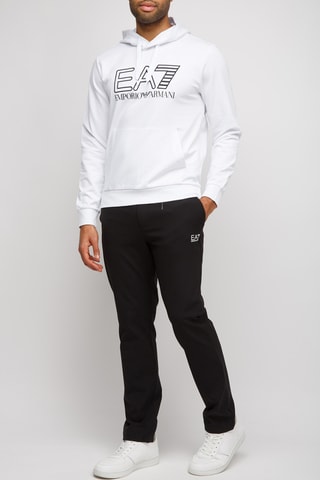 Sweat à capuche - Blanc - EA7