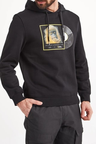 Sweat à capuche - Noir - Exchange