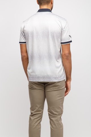 Polo - Blanc et gris - EA7