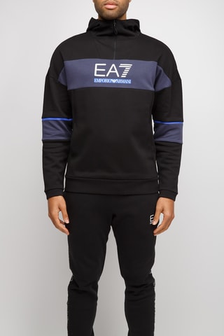 Sweat à capuche - Noir - EA7