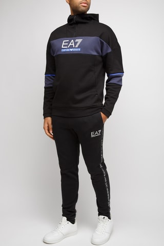 Sweat à capuche - Noir - EA7