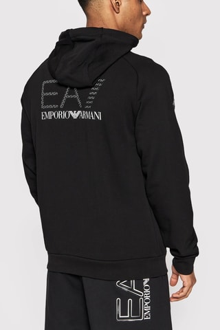 Sweat à capuche - Noir - EA7