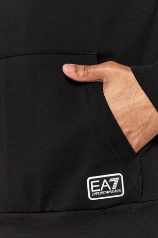 Sweat à capuche - Noir - EA7