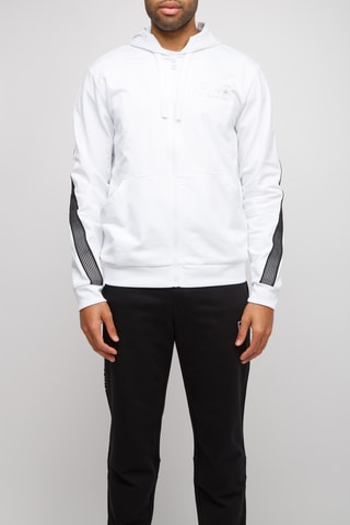 Sweat à capuche - Blanc - EA7