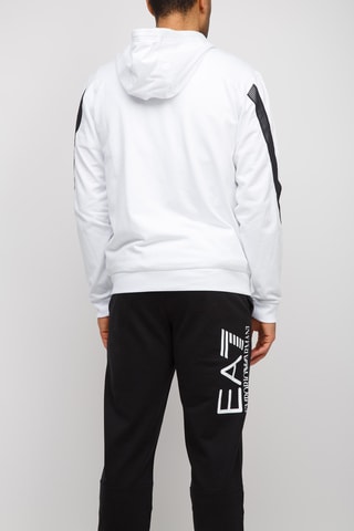 Sweat à capuche - Blanc - EA7