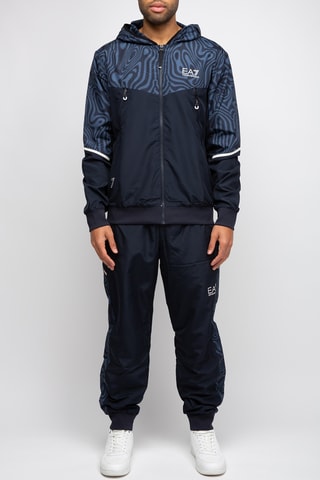 Veste à capuche et pantalon - Bleu - EA7