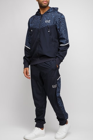 Veste à capuche et pantalon - Bleu - EA7