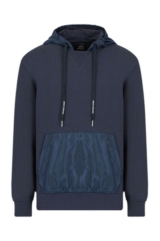 Sweat à capuche - Anthracite et bleu nuit - Exchange