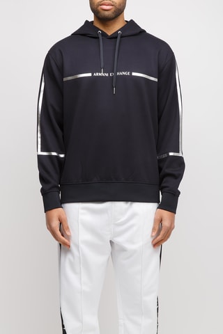 Sweat à capuche - Bleum marine - Exchange