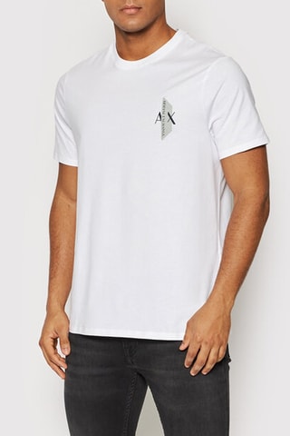 T-shirt - Blanc et noir - Exchange