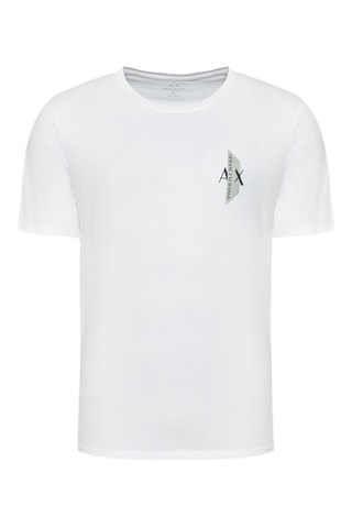 T-shirt - Blanc et noir - Exchange