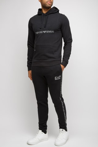 Sweat à capuche - Noir - EA7