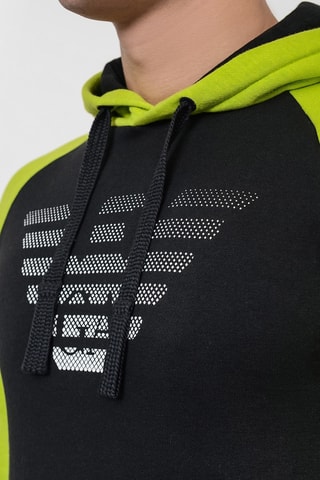 Sweat à capuche et pantalon - Noir - EA7