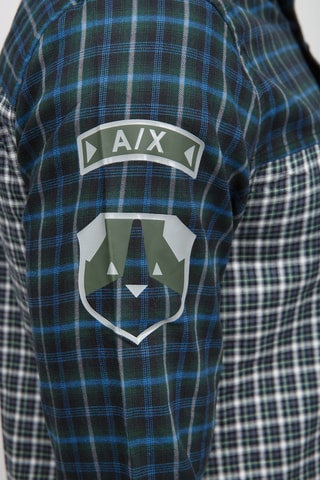 Chemise - Vert foncé et blanc - Exchange