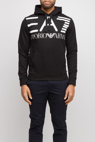 Sweat à capuche - Noir - EA7