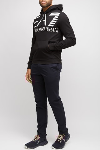 Sweat à capuche - Noir - EA7